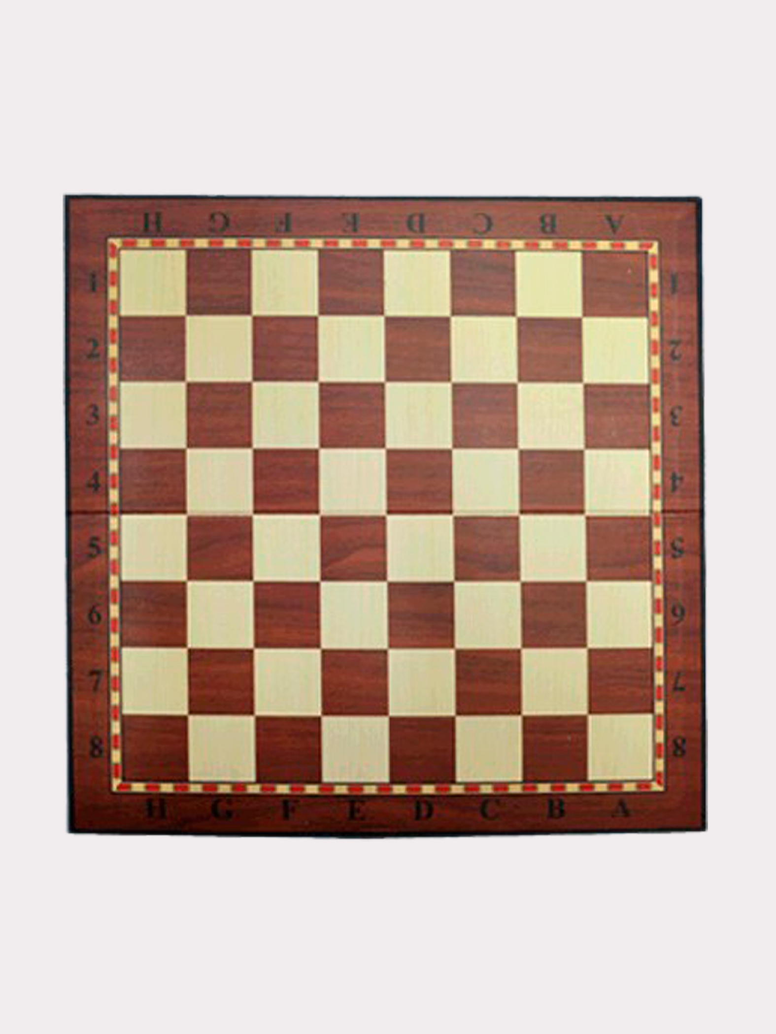 Доска картонная для игры в шахматы, шашки. Размер 33х33 см.
